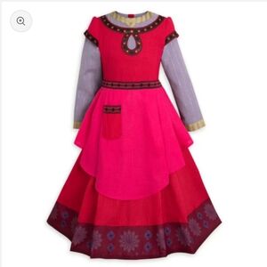 Dahlia From Wish Costume for Girls Theatrical Fun Dress Up Fun Party Theme 7-8